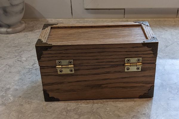 Small Oak Tea box – photo 4