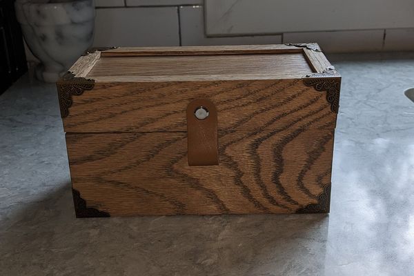 Small Oak Tea box – photo 5