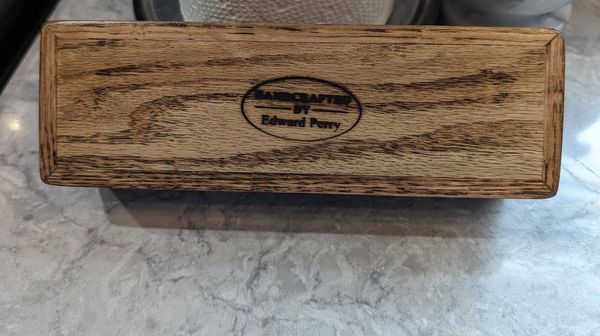 Wood Pencil Box Handcrafted Rustic Red Oak- a Perfect Gift for anyone who appreciates handmade items. – photo 6