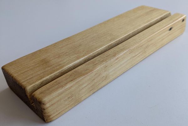Stand for tablets and cell phones, wooden handmade, charging and viewing holder – photo 1