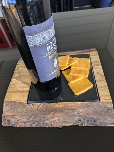 Live Edge Ash Wood and Black Quartz Charcuterie Board, Handmade Stone Cheese Board, Rustic Serving Tray, Wine Board, Housewarming Gift – photo 6