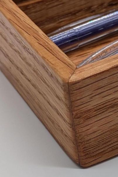 Wooden Small Box Handcrafted Rustic Red Oak, Perfect Gift for anyone who appreciates handmade items. – photo 10