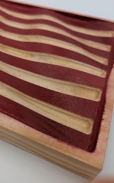Wooden American Flag Decor, 3D Waving Rustic Flag, Handmade Pine Wood Patriotic Gift, Veterans Day Gift, Military Gift, Mantel Decor – photo 10
