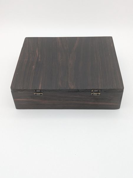 Handcrafted Spacious Wooden Box with Lid, Top - Opening Keepsake Box, Desk Organizer, Gift – photo 7