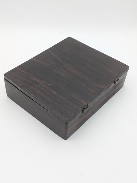 Handcrafted Spacious Wooden Box with Lid, Top - Opening Keepsake Box, Desk Organizer, Gift – photo 9