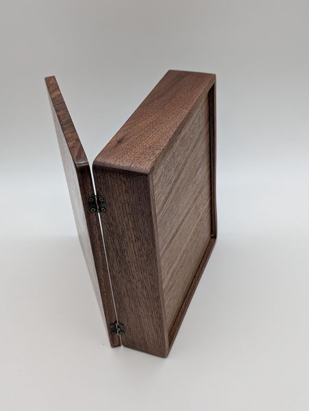 Handcrafted Spacious Wooden Box with Lid, Top - Opening Keepsake Box, Desk Organizer, Gift – photo 6