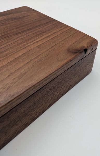 Handcrafted Spacious Wooden Box with Lid, Top - Opening Keepsake Box, Desk Organizer, Gift – photo 7